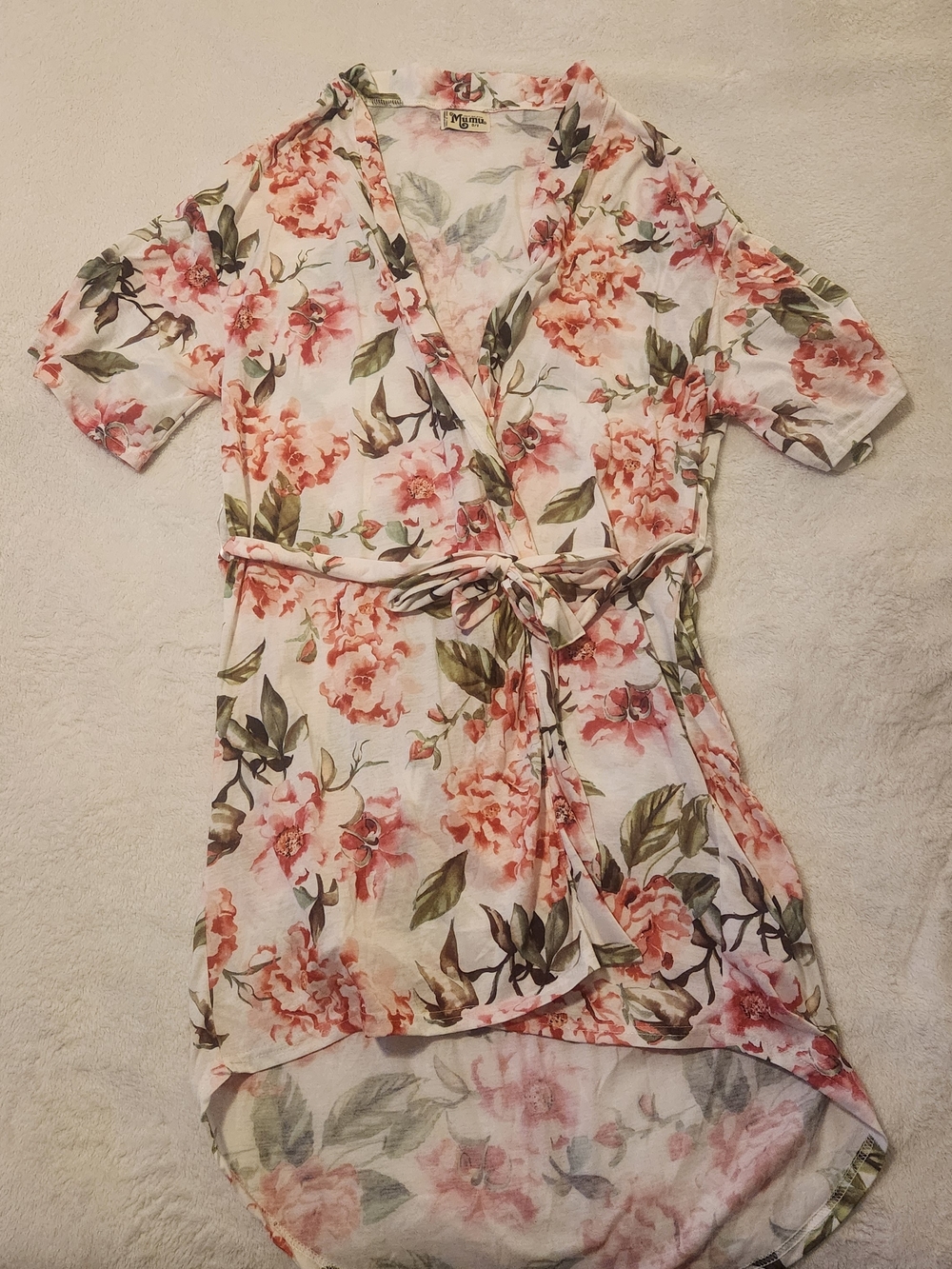 Show Me Your Mumu Brie Robe Garden of Blooms One Size